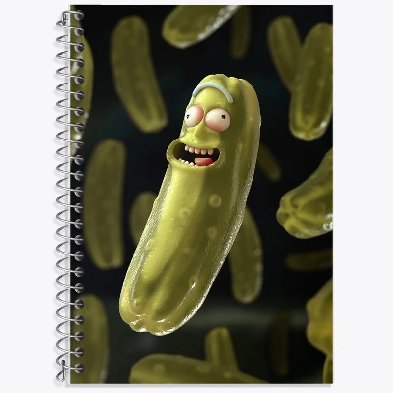 دفتر لغت 50 برگ خندالو طرح ریک و مورتی (Rick and Morty) کد F166