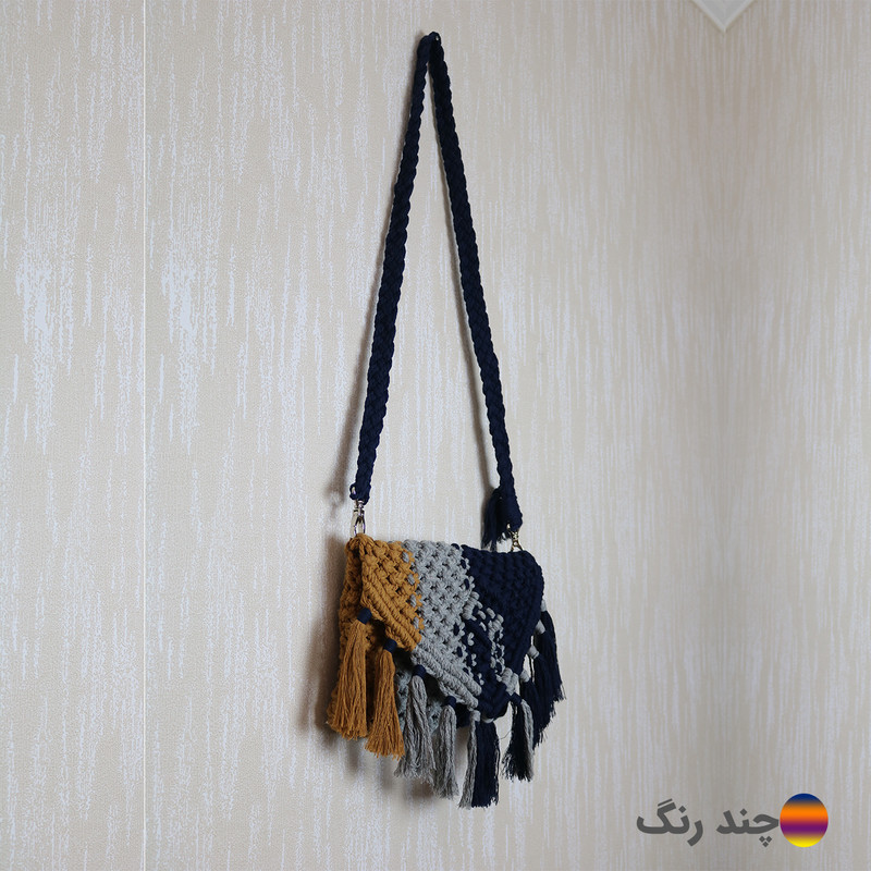 کیف دوشی دست دوز زنانه هنریسان مدل نیسا