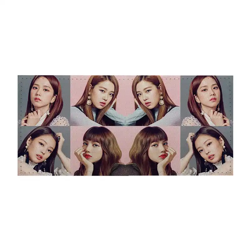 کیف پول طرح بلک پینک black pink مدل kp139