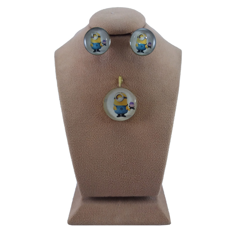 نیم ست دخترانه مدل مینیون کد G1082 نیم ست دخترانه مدل مینیون کد G1082