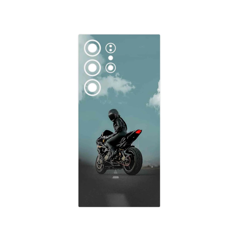 برچسب پوششی ماهوت مدل Motorcycling مناسب برای گوشی موبایل سامسونگ Galaxy S24 Ultra
