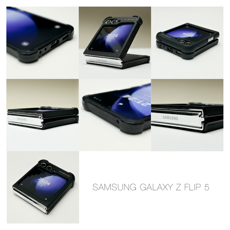 کاور آکام مدل AMCWSGZFLIP5-ADIDAS15 مناسب برای گوشی موبایل سامسونگ Galaxy Z Flip 5