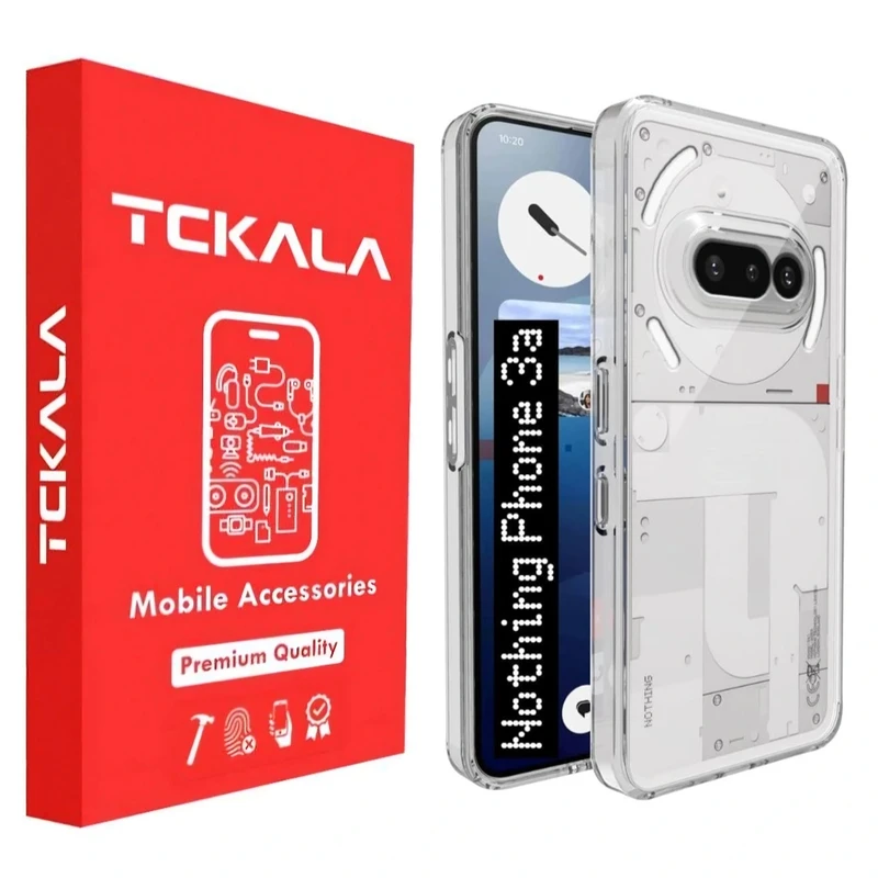 کاور تیسیکالا مدل Clear Case مناسب برای گوشی موبایل ناتینگ فون 3A