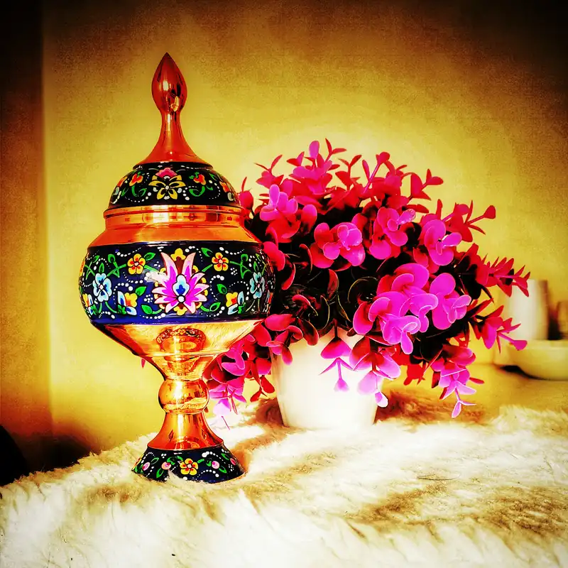 شکلات خوری مسی مدل پرداز کد payedar20