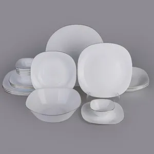 سرویس غذاخوری 26 پارچه دینو طرح مربع مدل کلاسیک ورژن 1