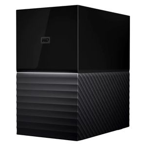 هارد اکسترنال وسترن دیجیتال مدل MY BOOK DUO 44TB WD ظرفیت 44 ترابایت دارای رابط USB Type-A 3.2