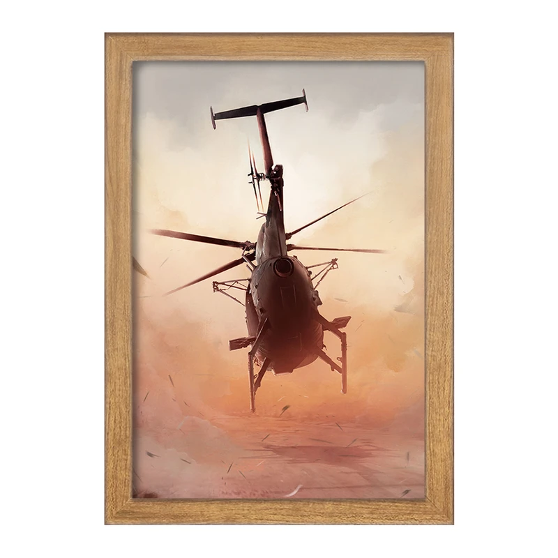 تابلو خندالو مدل بالگرد کد F1136