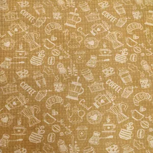 پارچه آشپزخانه عرض 1.45 متر مدل قهوه