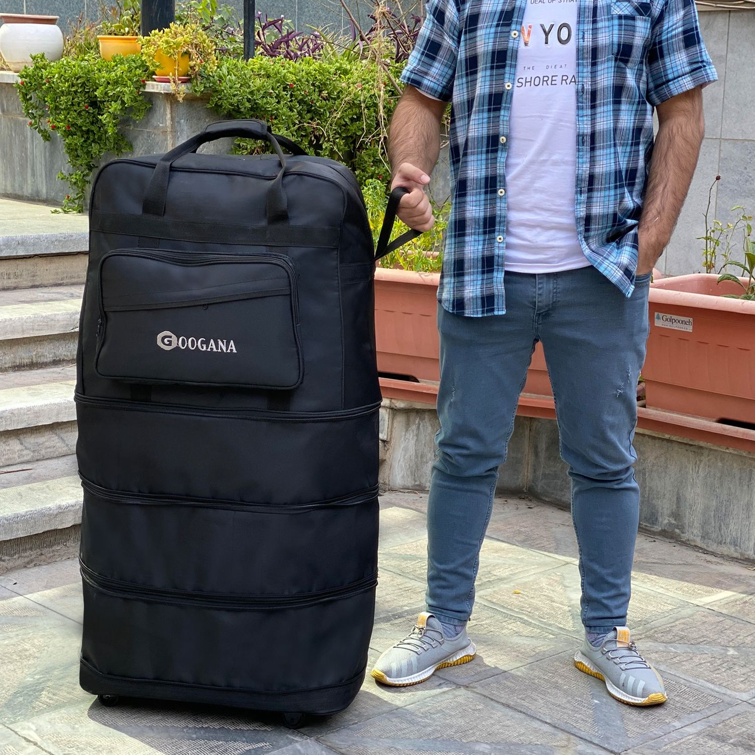 ساک سفری گوگانا مدل چرخ دار gog2010 -  - 4