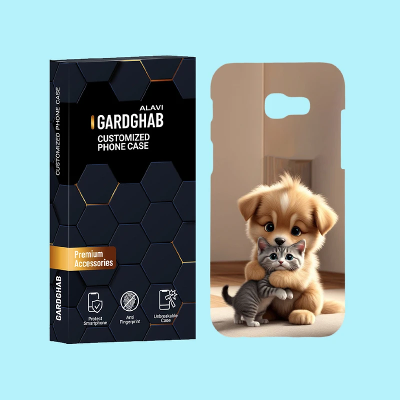 کاور گارد قاب علوی مدل حیوانات مناسب برای گوشی موبایل سامسونگ Galaxy A5 2017 / A520