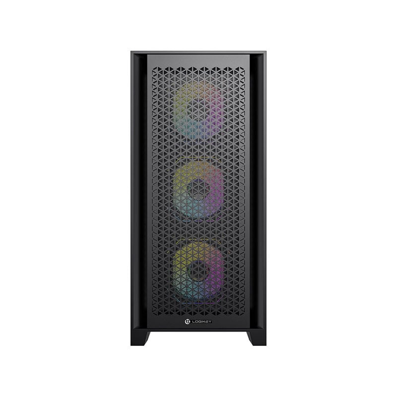 کیس کامپیوتر گیمینگ لاجی کی مدل LK-C634B