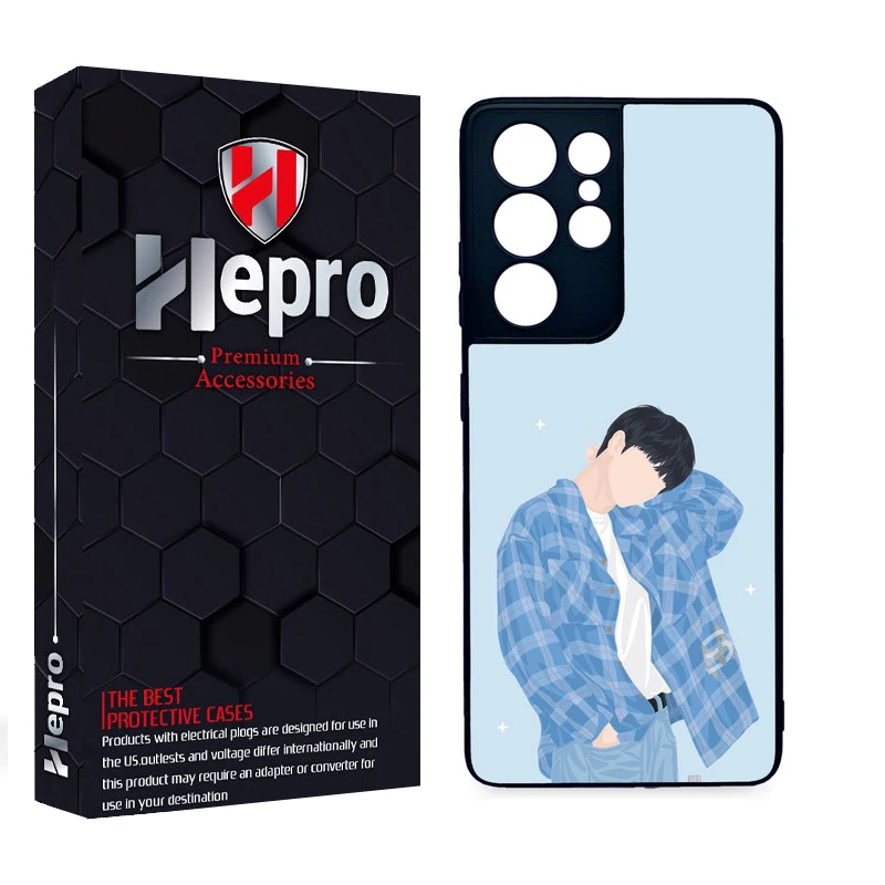 کاور هپرو طرح فانتزی مدل TPU مناسب برای گوشی موبایل سامسونگ Galaxy S21 ULTRA