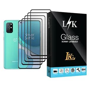 LKG LK Glass MIX004 Screen Protector For OnePlus 8T Pack Of 4