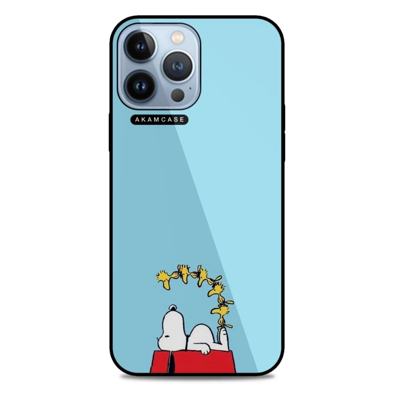 کاور آکام مدل AMC-WA13PROMAX-SNOOPY-30 مناسب برای گوشی موبایل اپل iPhone 13 Pro Max