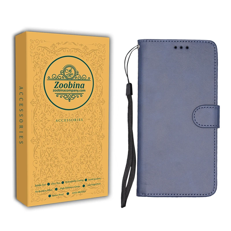 کیف کلاسوری زوبینا مدل zom مناسب برای گوشی موبایل شیائومی Redmi Note 10 4G / Note 10S