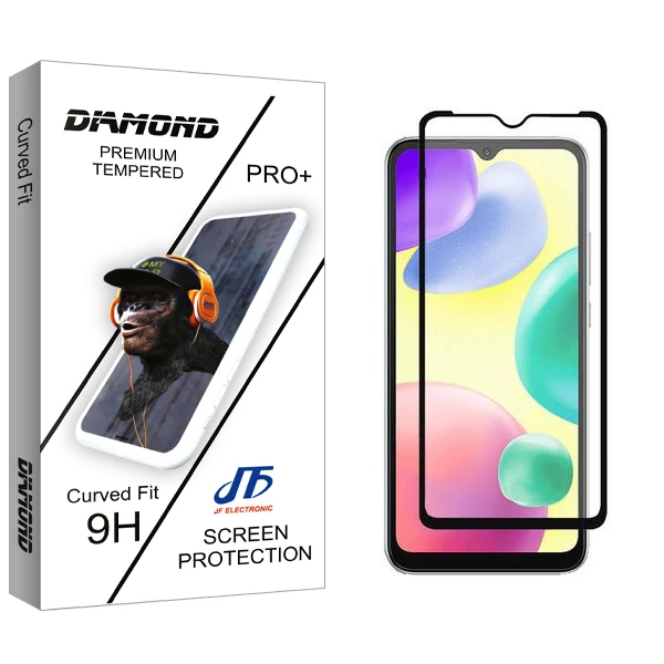 محافظ صفحه نمایش سرامیکی جی اف مدل Diamond مناسب برای گوشی موبایل شیائومی Redmi 10A