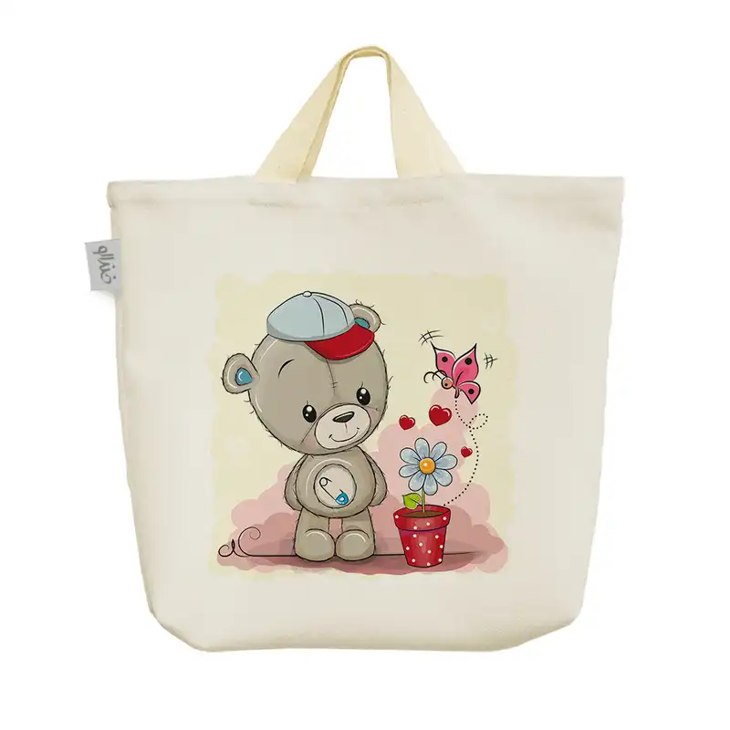 ساک خرید خندالو مدل خرس کد 2452