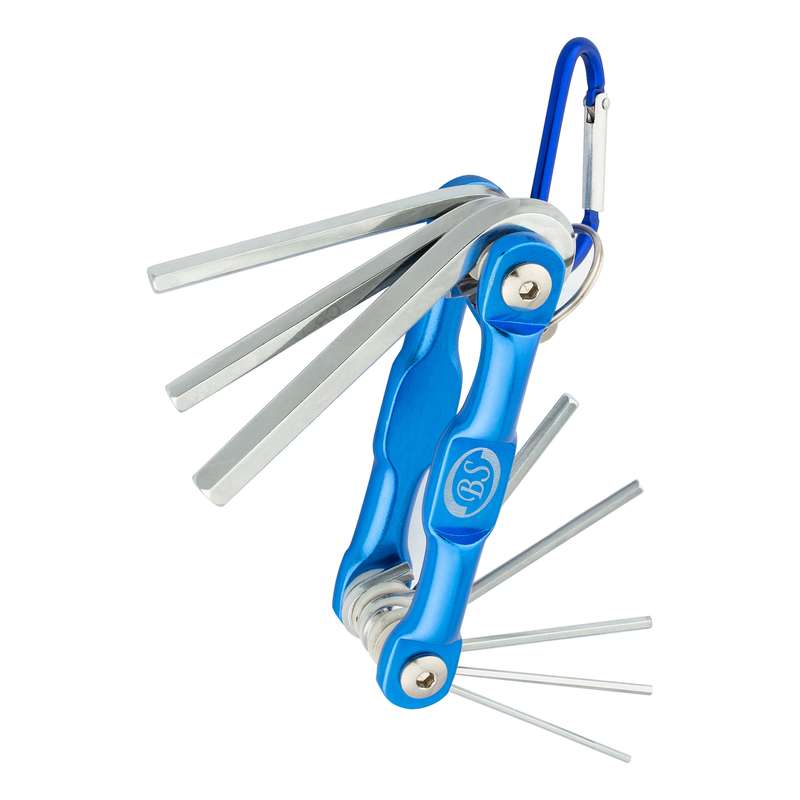 آچار آلن بی اس مدل چاقویی کد bs3051 مجموعه 8 عددی آچار آلن بی اس مدل چاقویی کد bs3051 مجموعه 8 عددی