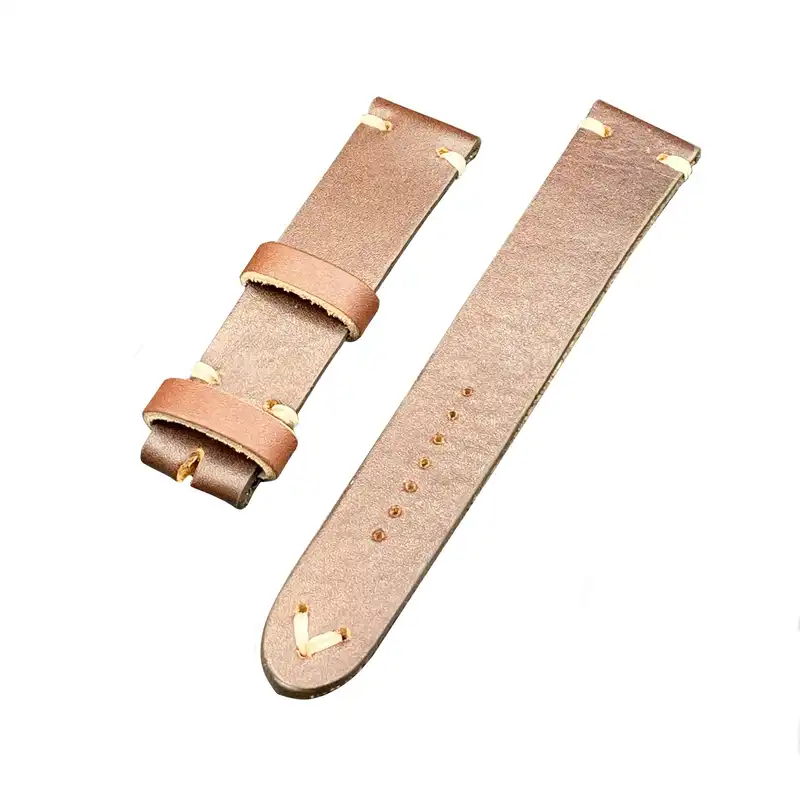 بند ساعت مچی مدل  22Mm LCa natural Leather