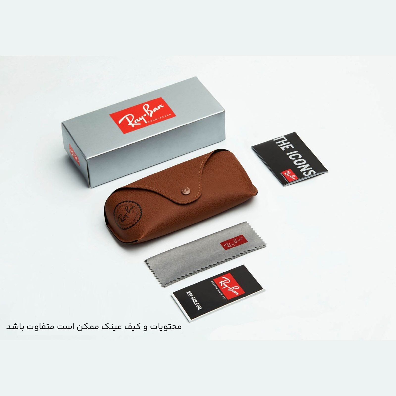 عینک آفتابی مردانه ری بن مدل 3026 L2846-62 -  - 12