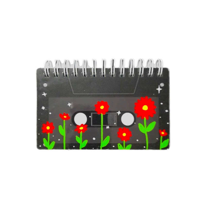 دفترچه یادداشت 50 برگ مدل نوار کاست کد 01