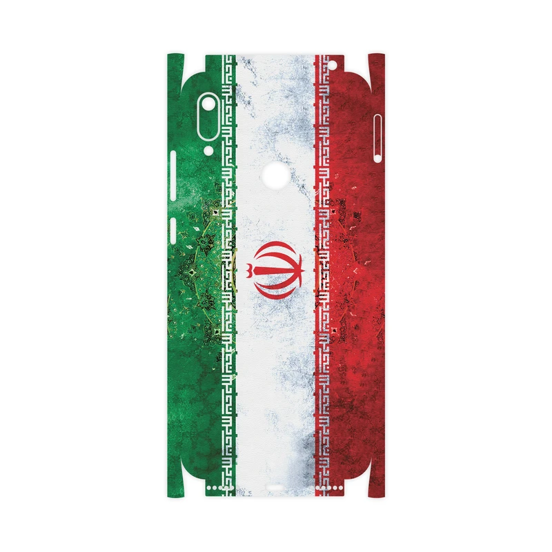 برچسب پوششی ماهوت مدل IRAN-Flag-FullSkin مناسب برای گوشی موبایل هوآوی Y6 Prime 2019