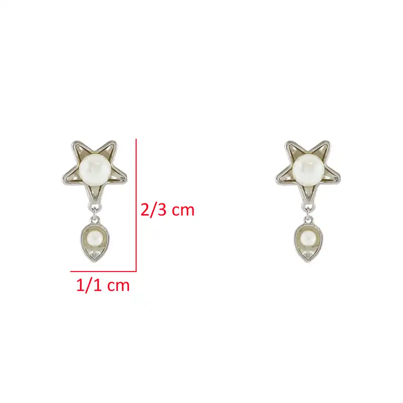 گوشواره زنانه ژوپینگ مدل مروارید کد 1651