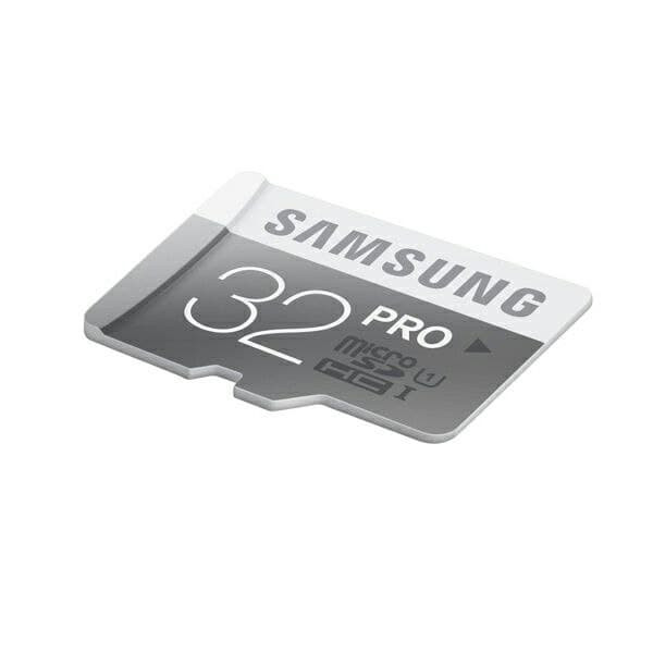 کارت حافظه microSDXC سامسونگ مدل Pro کلاس 10 استاندارد UHS-I سرعت 90MBps  ظرفیت 32 گیگابایت به  همراه آداپتور SD