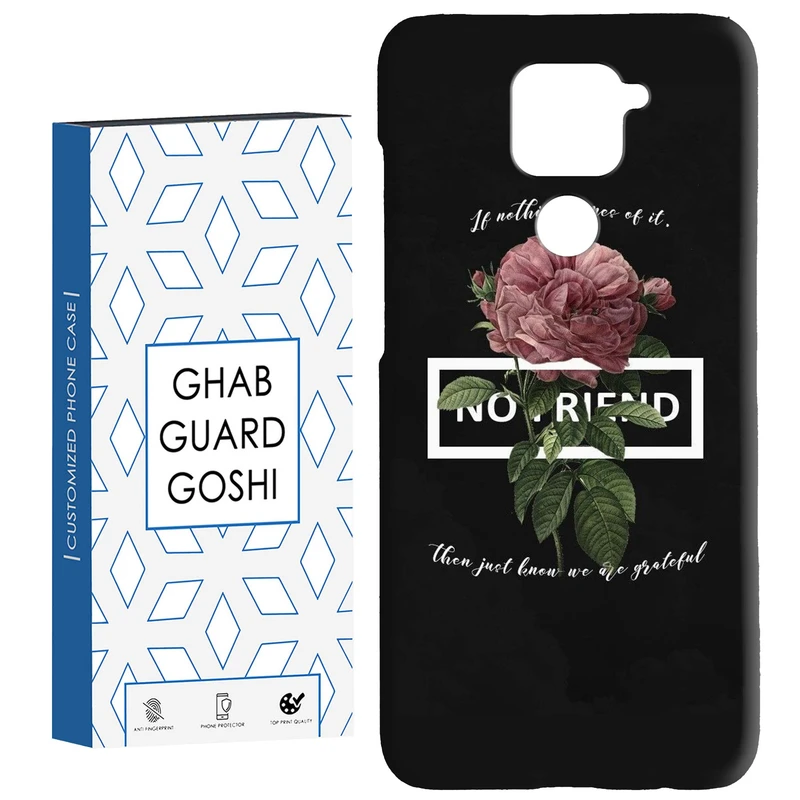 کاور قاب گارد گوشی طرح گل رز کد Dimo-705 مناسب برای گوشی موبایل شیائومی Redmi Note 9 