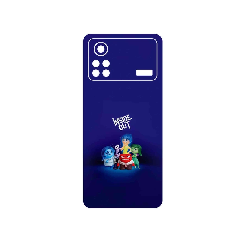 برچسب پوششی ماهوت مدل inside out مناسب برای گوشی موبایل شیائومی Poco X4 Pro 5G