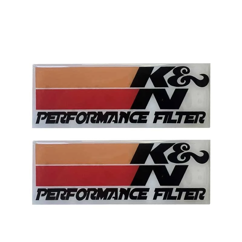 برچسب بدنه خودرو  قطعه سازان کبیر مدل BAR-K&N-3010393 بسته 2 عددی