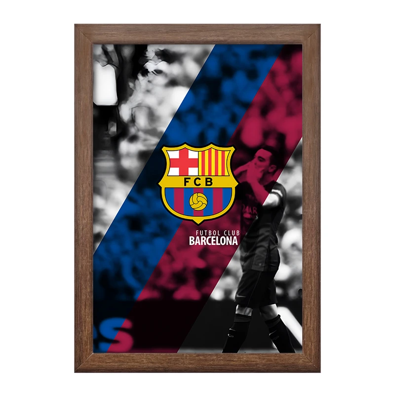 تابلو خندالو طرح بارسلونا (Barcelona) کد F6903