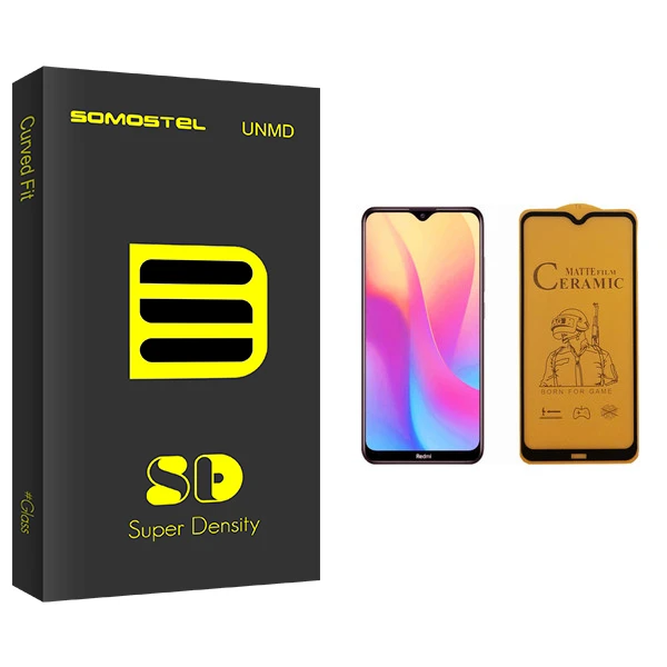 برای محافظ صفحه نمایش سرامیکی سوماستل مدل Sd Glass مناسب برای گوشی موبایل شیائومی Redmi 8A