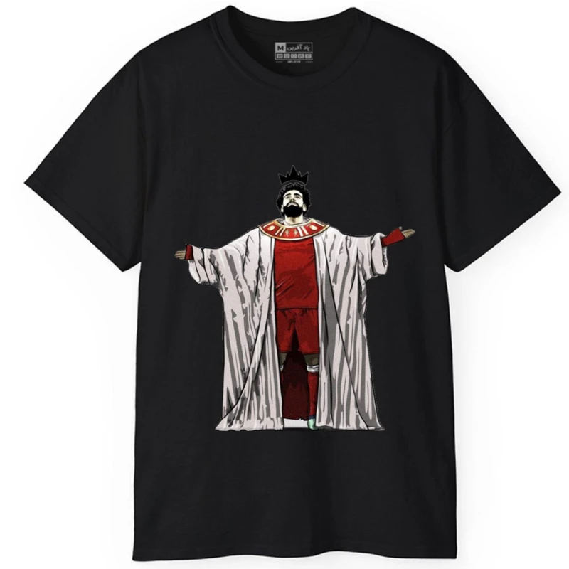 تی‌شرت آستین کوتاه مردانه پاد آفرین مدل محمد صلاح کد449