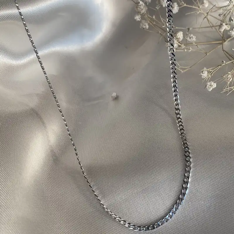 گردنبند زنانه ژوپینگ مدل زنجیری کد H25