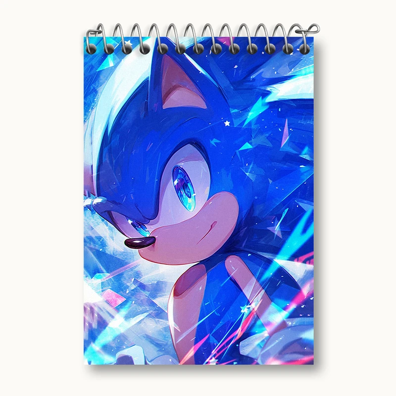 دفتر یادداشت 50 برگ خندالو طرح سونیک (Sonic) کد N1738