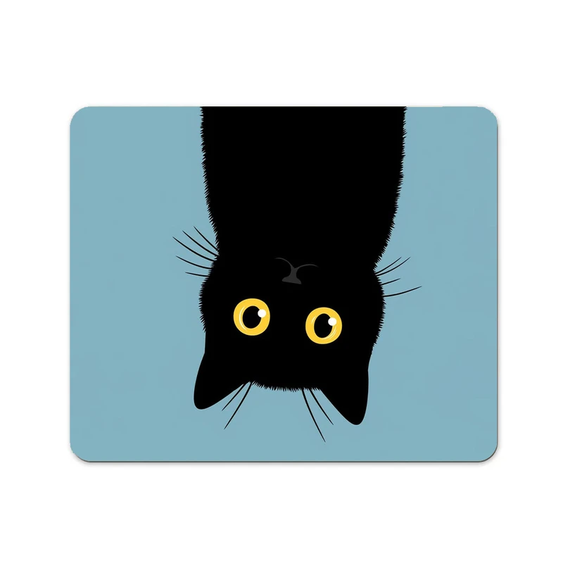 ماوس پد پاد آفرین مدل گربه شیطون بامزه کد 387 سایز 24*19 سانتی متر