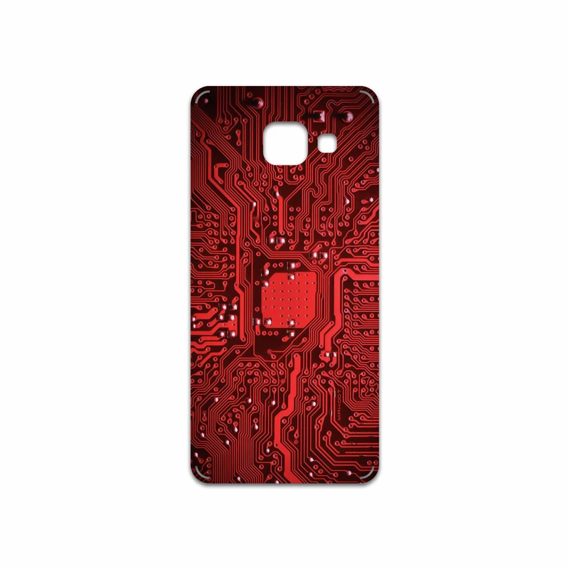 برچسب پوششی ماهوت مدل Red Printed Circuit Board مناسب برای گوشی موبایل سامسونگ Galaxy A3 2016