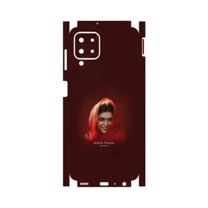 MAHOOT Portrait of an Indian Woman-FullSkin Cover Sticker for Samsung Galaxy A22 4G