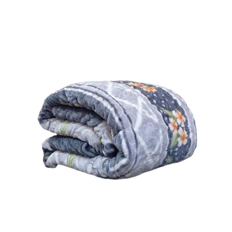 پتو 2 نفره گلبافت مدل گل برجسته سایز 240x220 سانتی‌متر