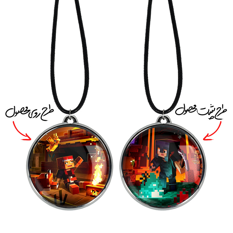 گردنبند خندالو مدل بازی ماینکرافت Minecraft کد 2328023274