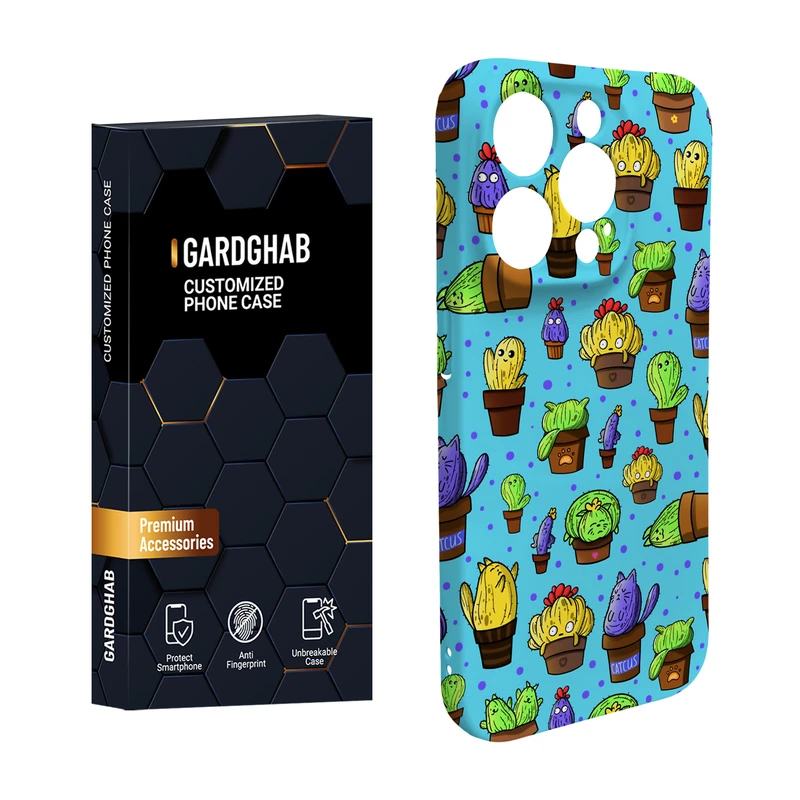 کاور گاردقاب مدل فانتزی مناسب برای گوشی موبایل اپل iPhone15 pro