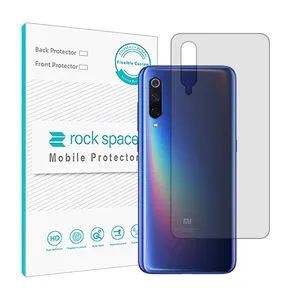 Transparent Rockspace HyGEL model phone back protector suitable for Xiaomi Mi 9 mobile phone