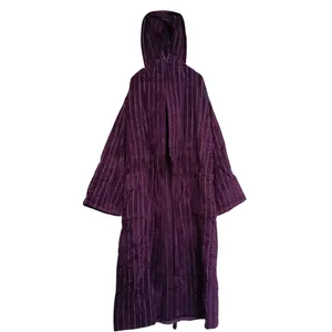 حوله پالتویی تن پاک مدل راه راه سایز ۱۴۵