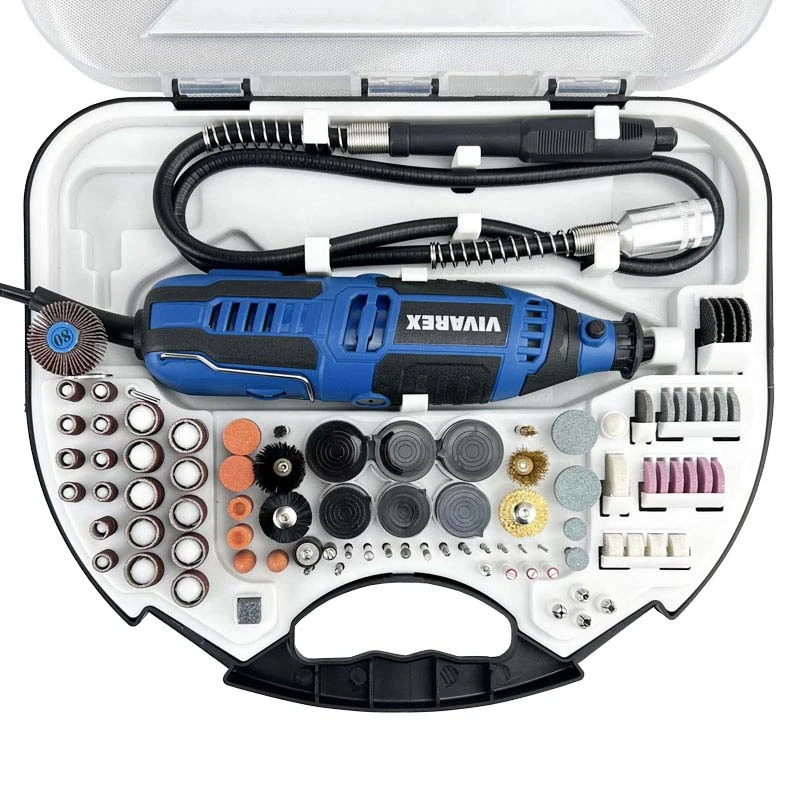 عکس شماره 9 : فرز مینیاتوری دیمردار 3.2 میلیمتری 220 وات ویوارکس مدل vr3211-mg مجموعه 211 عددی