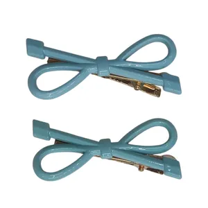 گیره مو زنانه مدل انبری پاپیون کد ANBP01 بسته 2 عددی