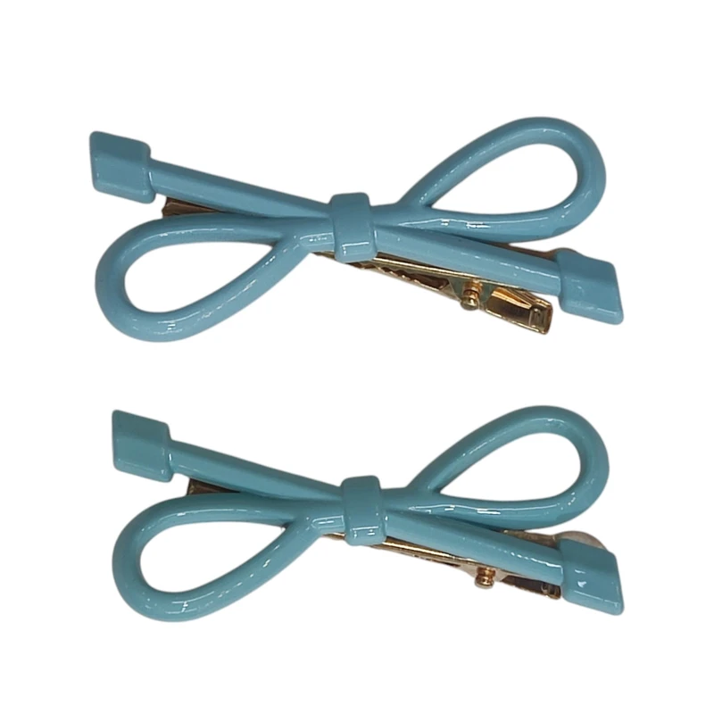 گیره مو زنانه مدل انبری پاپیون کد ANBP01 بسته 2 عددی