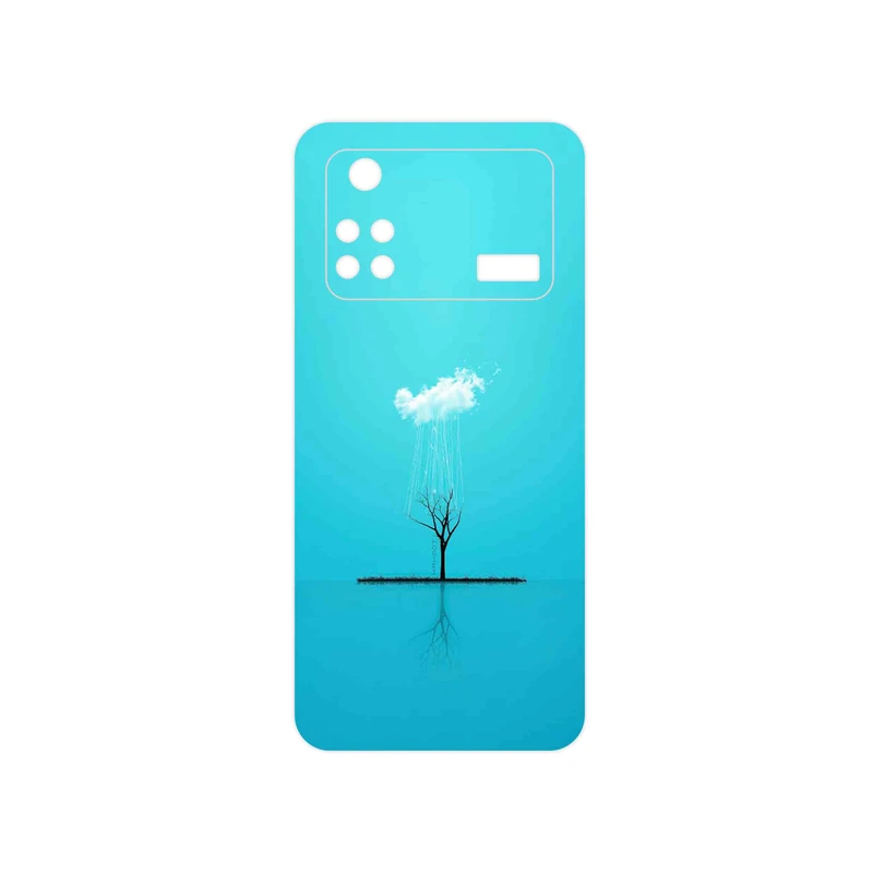 برچسب پوششی ماهوت مدل Minimal Tree مناسب برای گوشی موبایل شیائومی Poco M4 Pro 4G