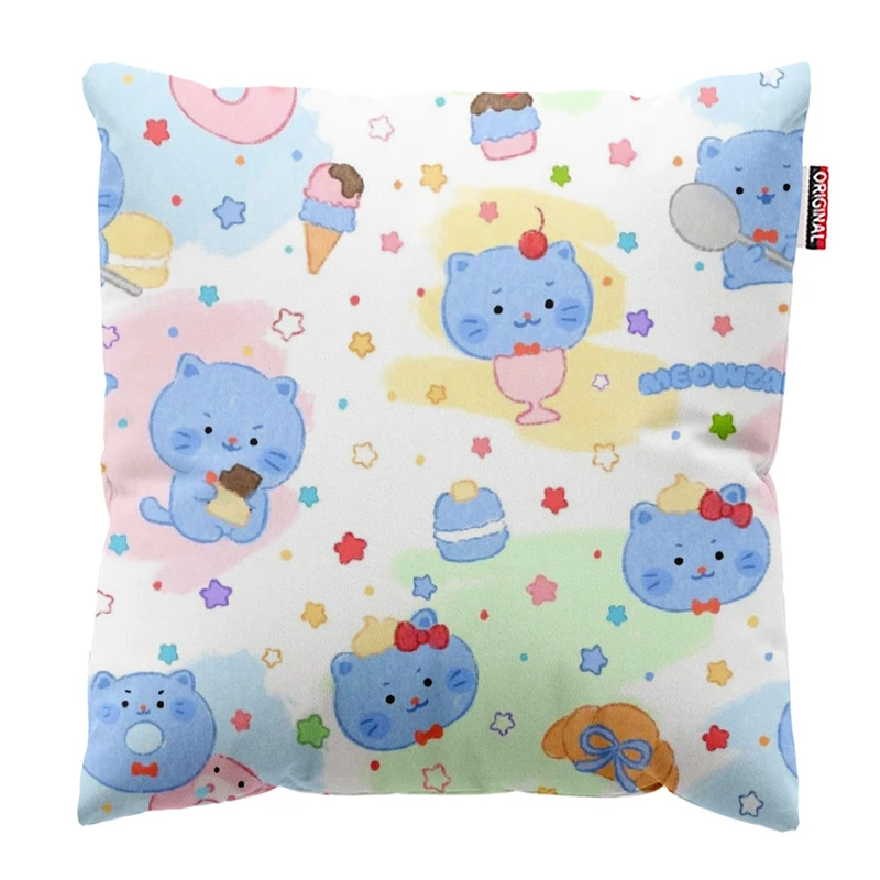  کوسن پاد آفرین طرح کارتونی بچگانه کد 3406 سایز 30*30 سانتی متر