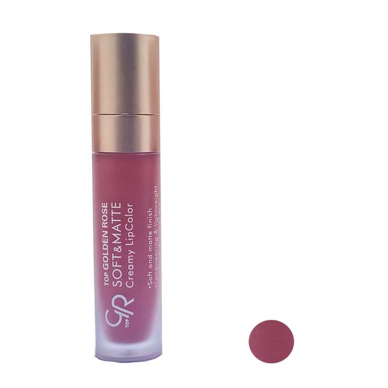 رژ لب مایع گلدن رز شماره 102